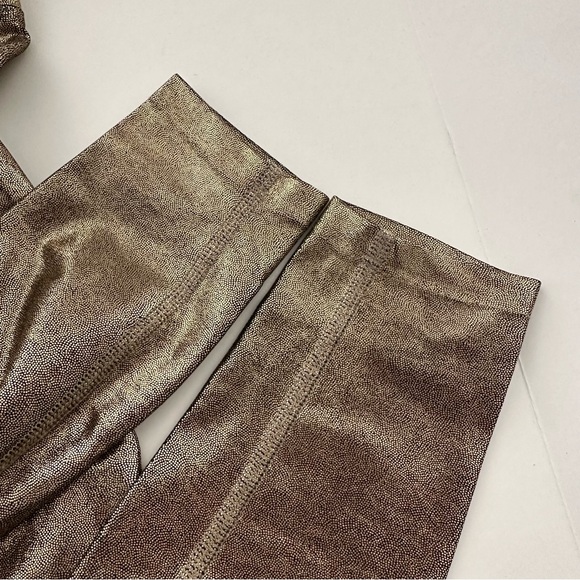 Bundle Heroine Sport Marvel Metallic Leggings Silver Gold X Small - Picture 9 of 14